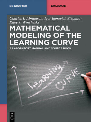 cover image of Mathematical Modeling of the Learning Curve